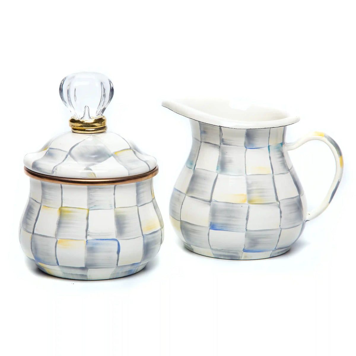 Sky Check Creamer