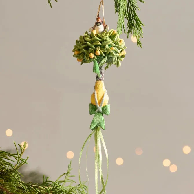 Patience Brewster 12 Days Partridge in a Pear Tree Ornament