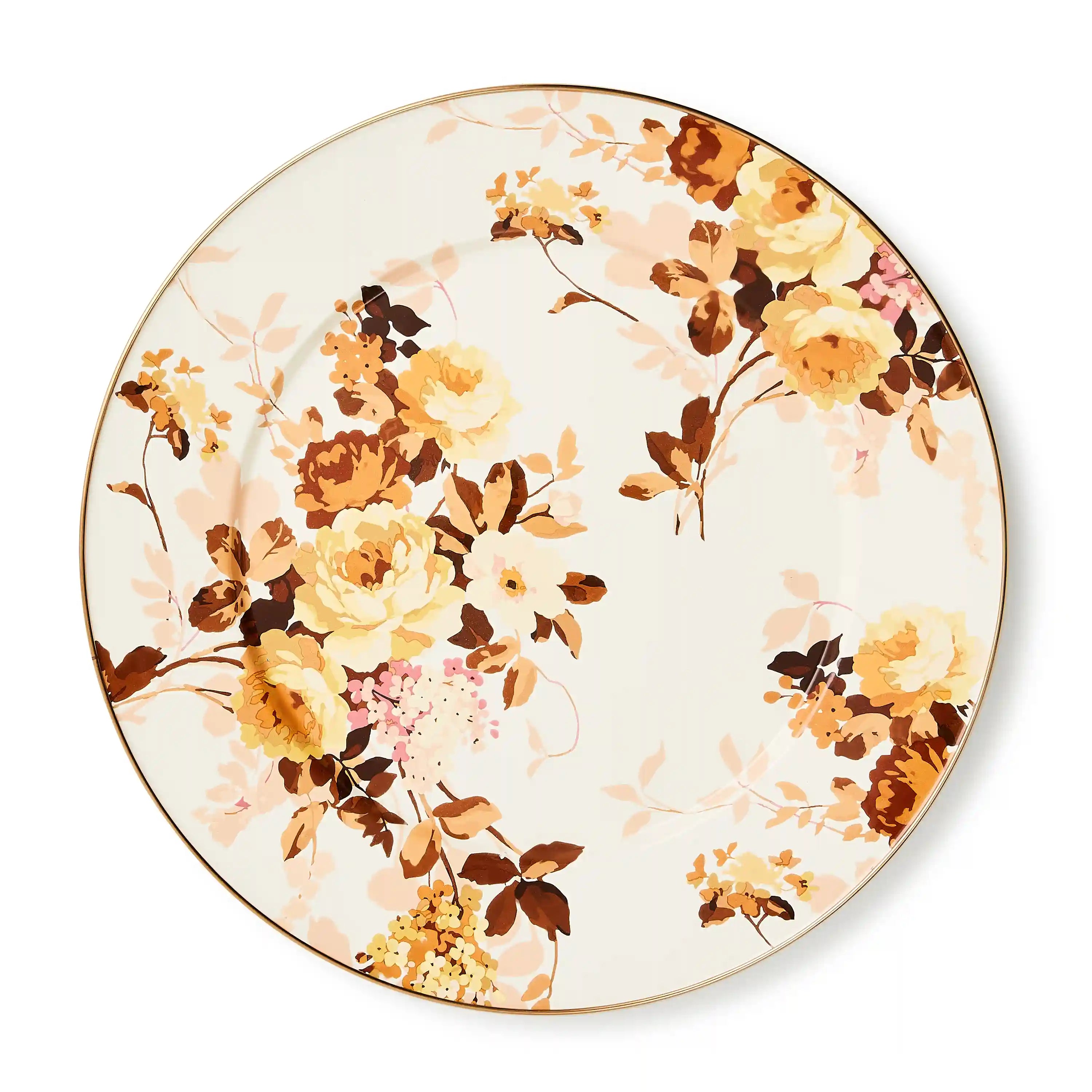 Sterling English Garden Enamel Serving Platter