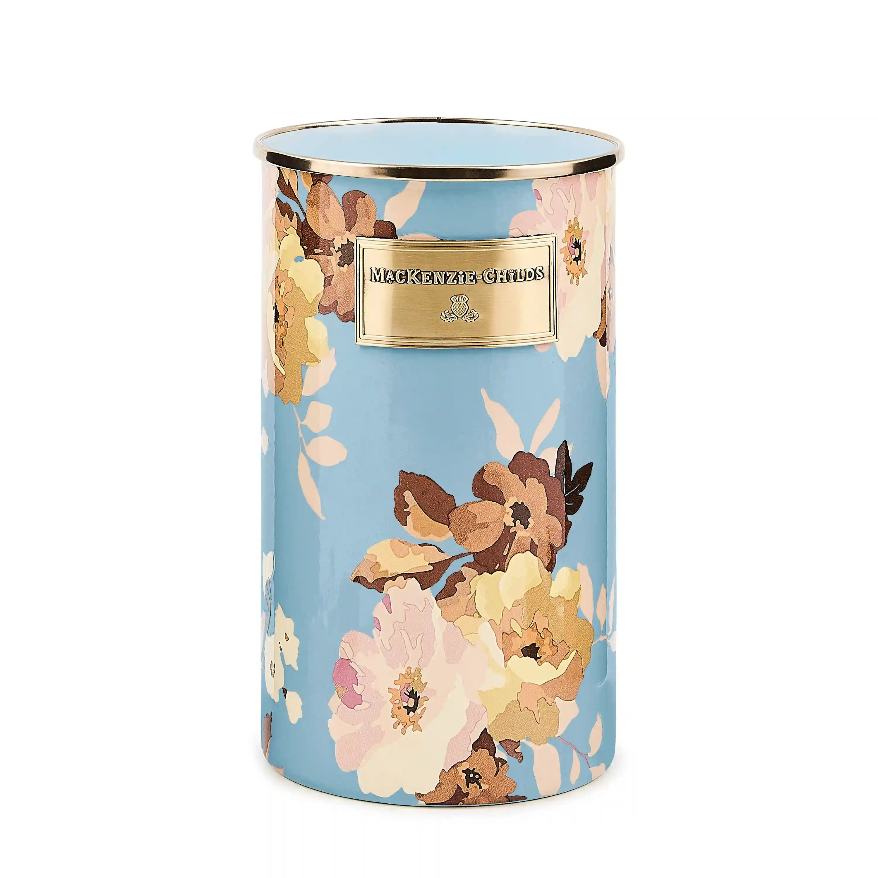 Wild Rose White Utensil Holder