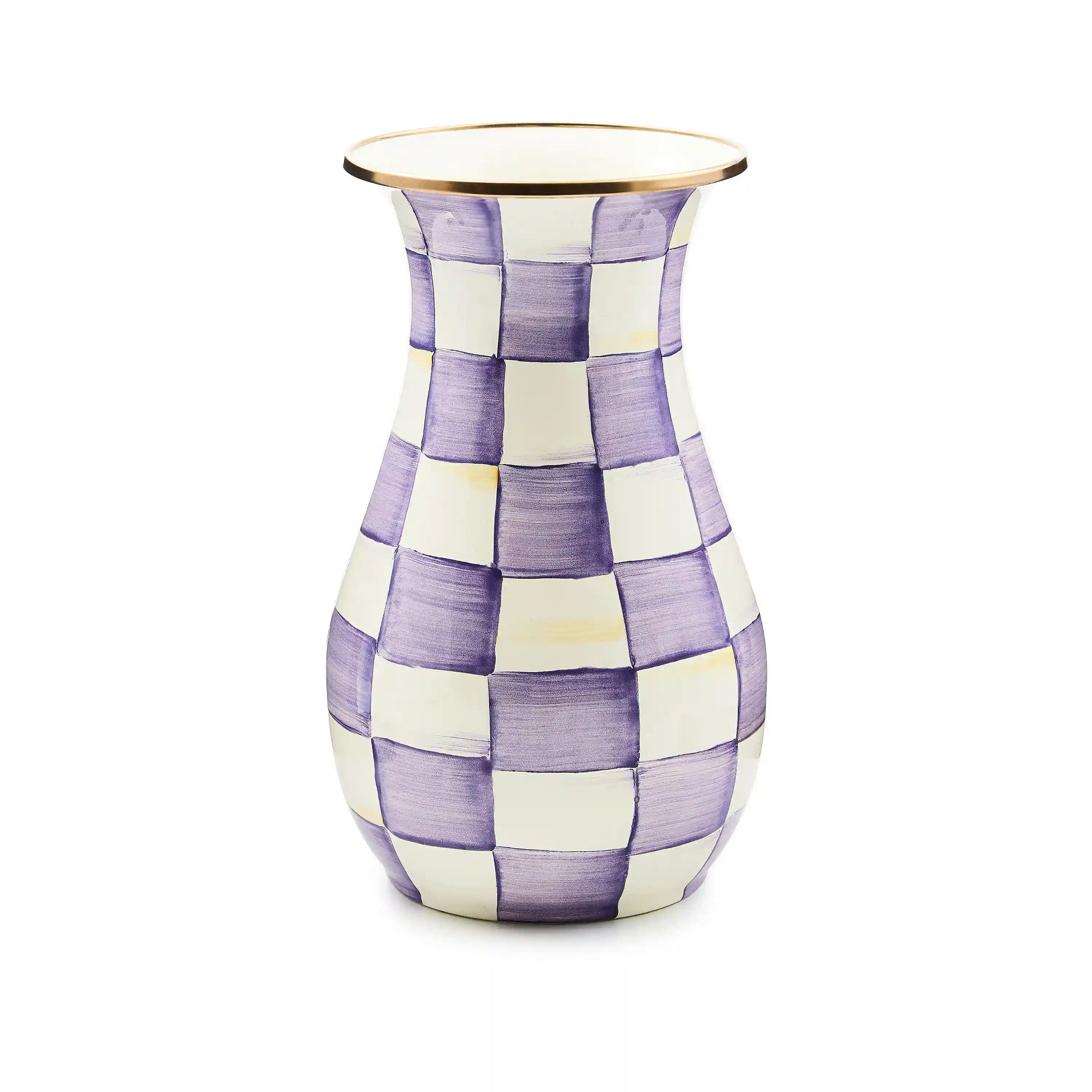 Wild Rose Brown Tall Vase