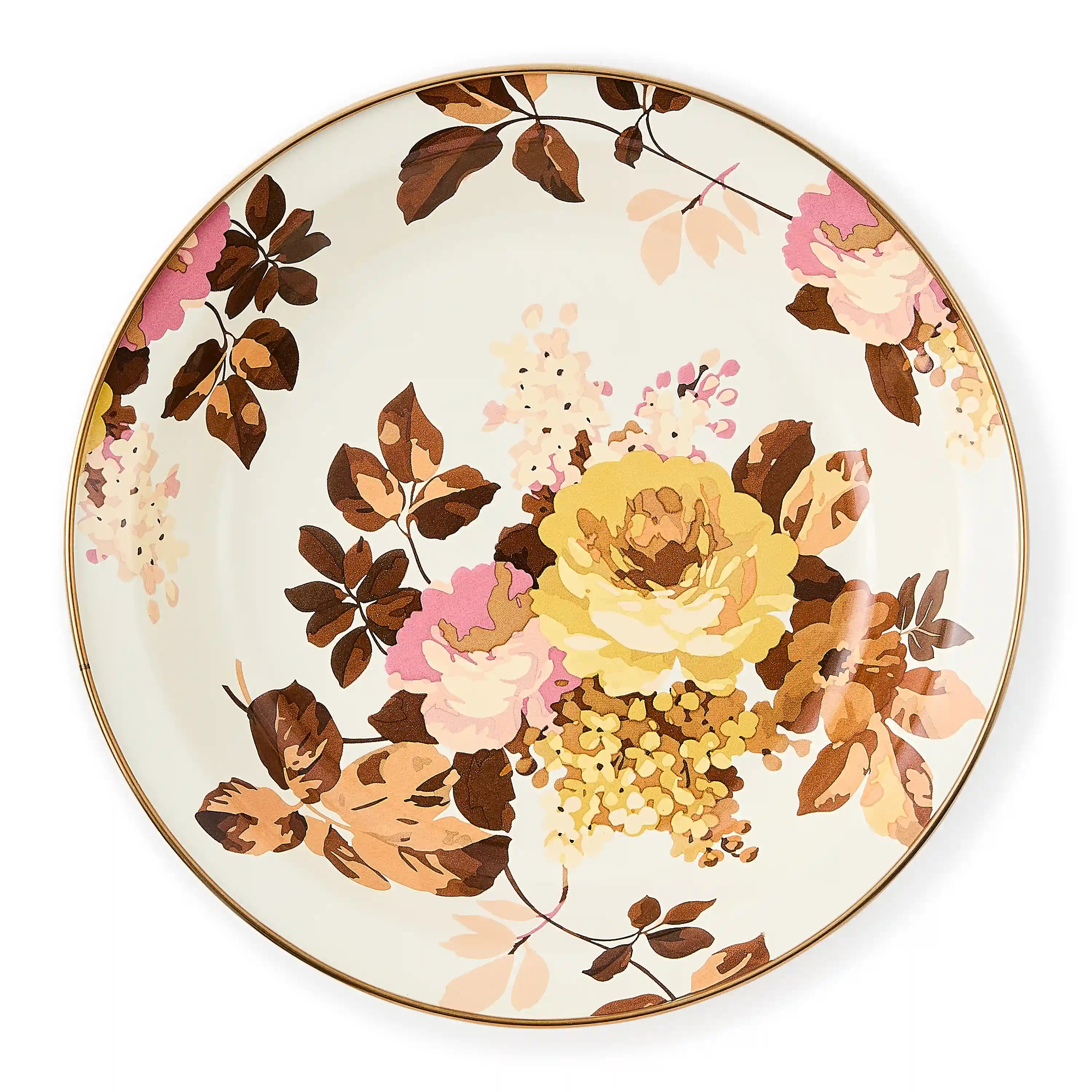 Mocha Check Pie Plate