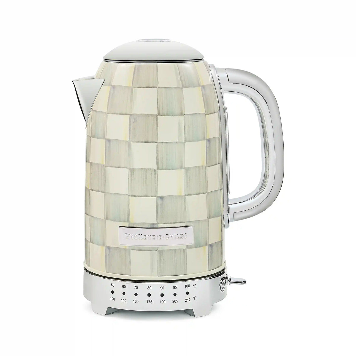 Emerald Check Electric Kettle