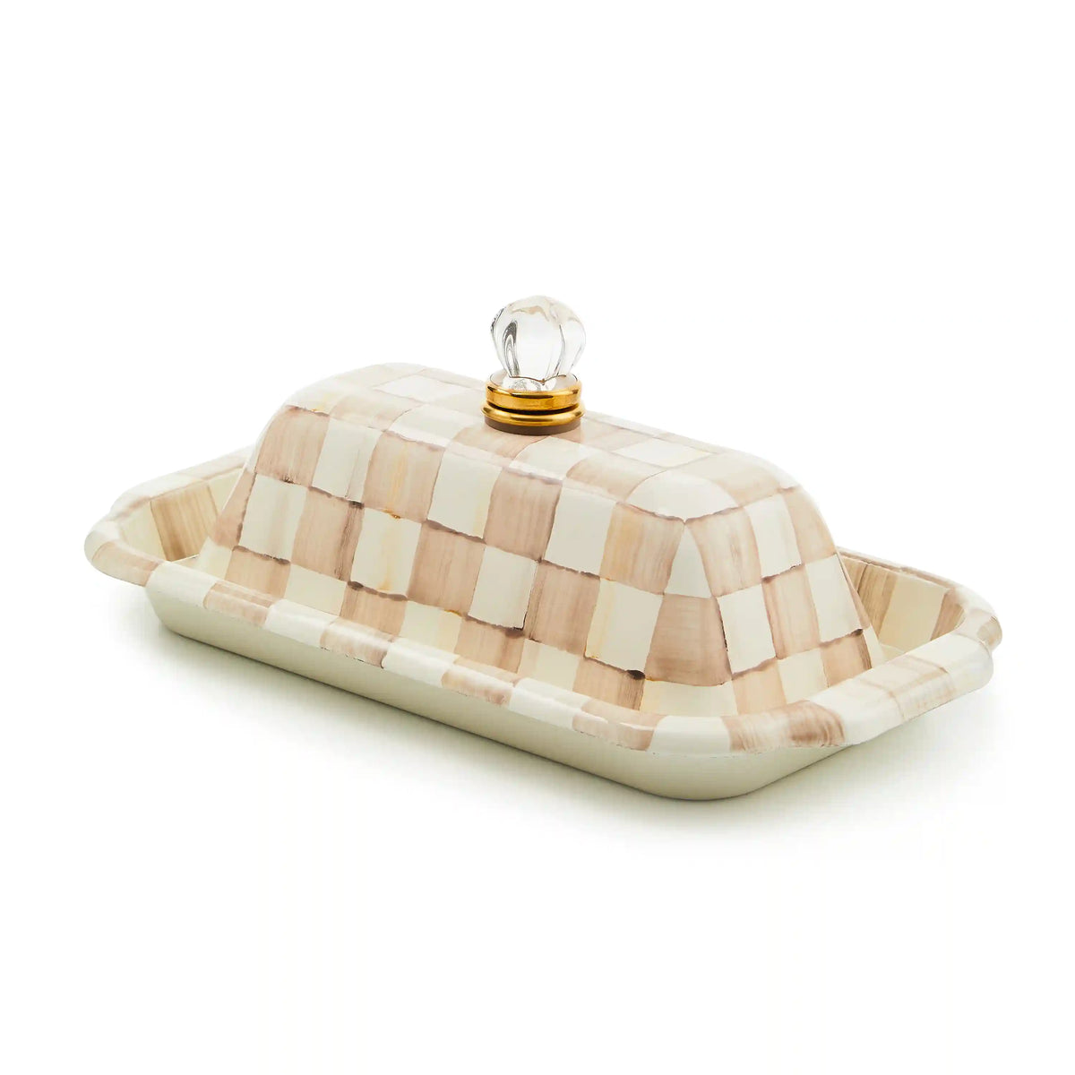 Violet Check Butter Box