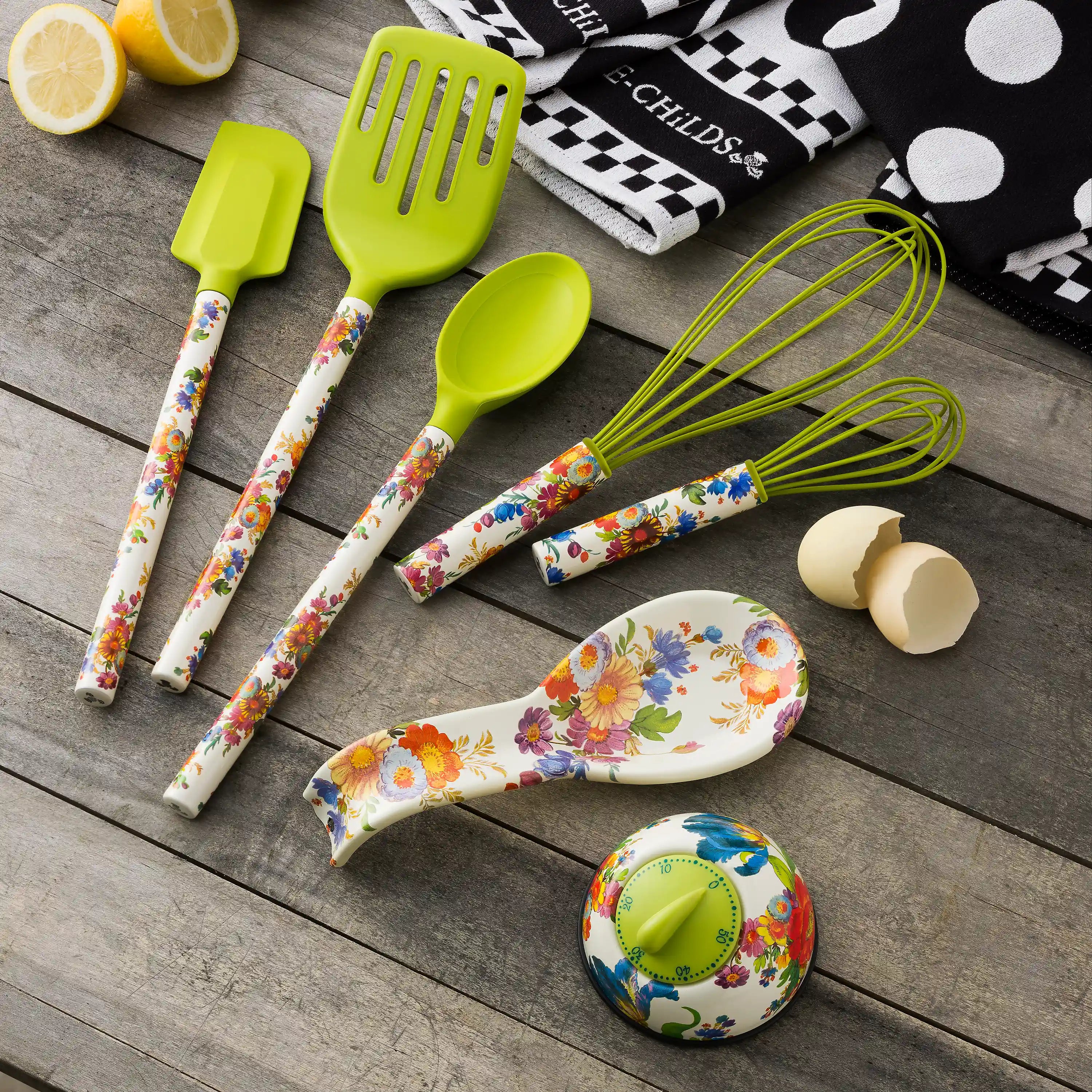 Rosy Check Spoon Rest