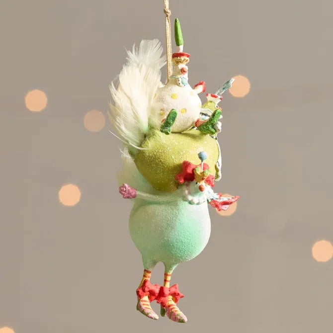 Patience Brewster 12 Days 3 French Hens Ornament