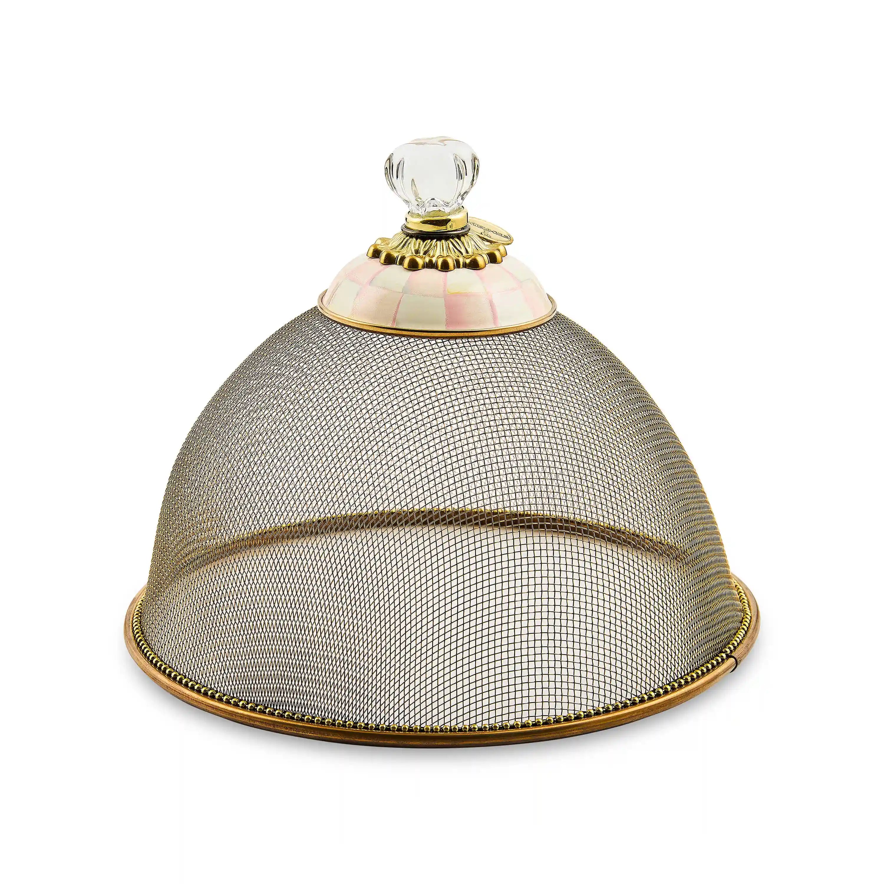 Courtly Check Small Mesh Dome