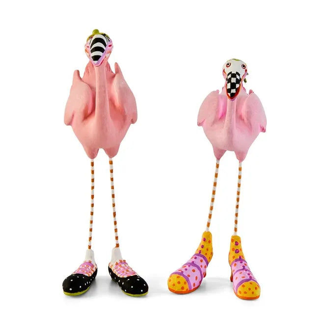 Patience Brewster Sheila & Sheldon Flamingo Mini Figures
