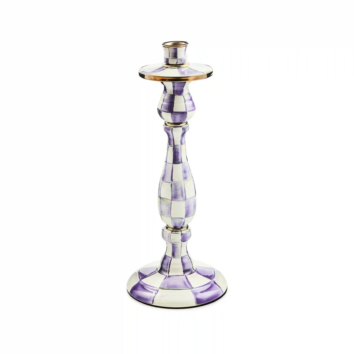 Sky Check Small Candlestick