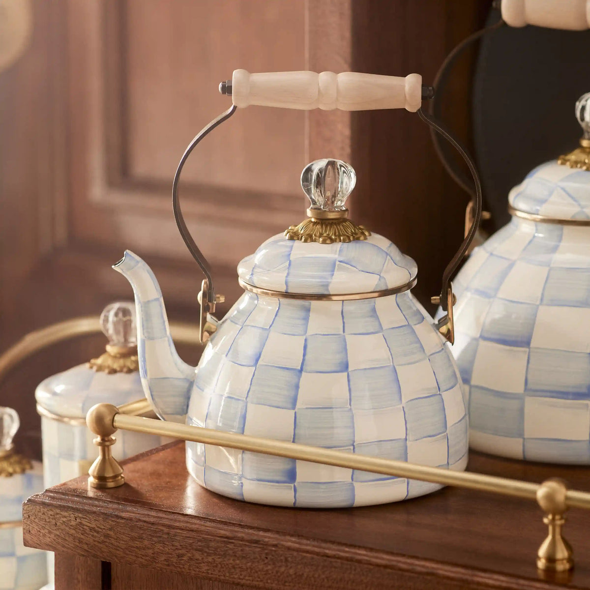 Royal Check 2 Quart Tea Kettle