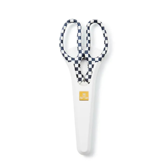 Black & White Check Kitchen Shears