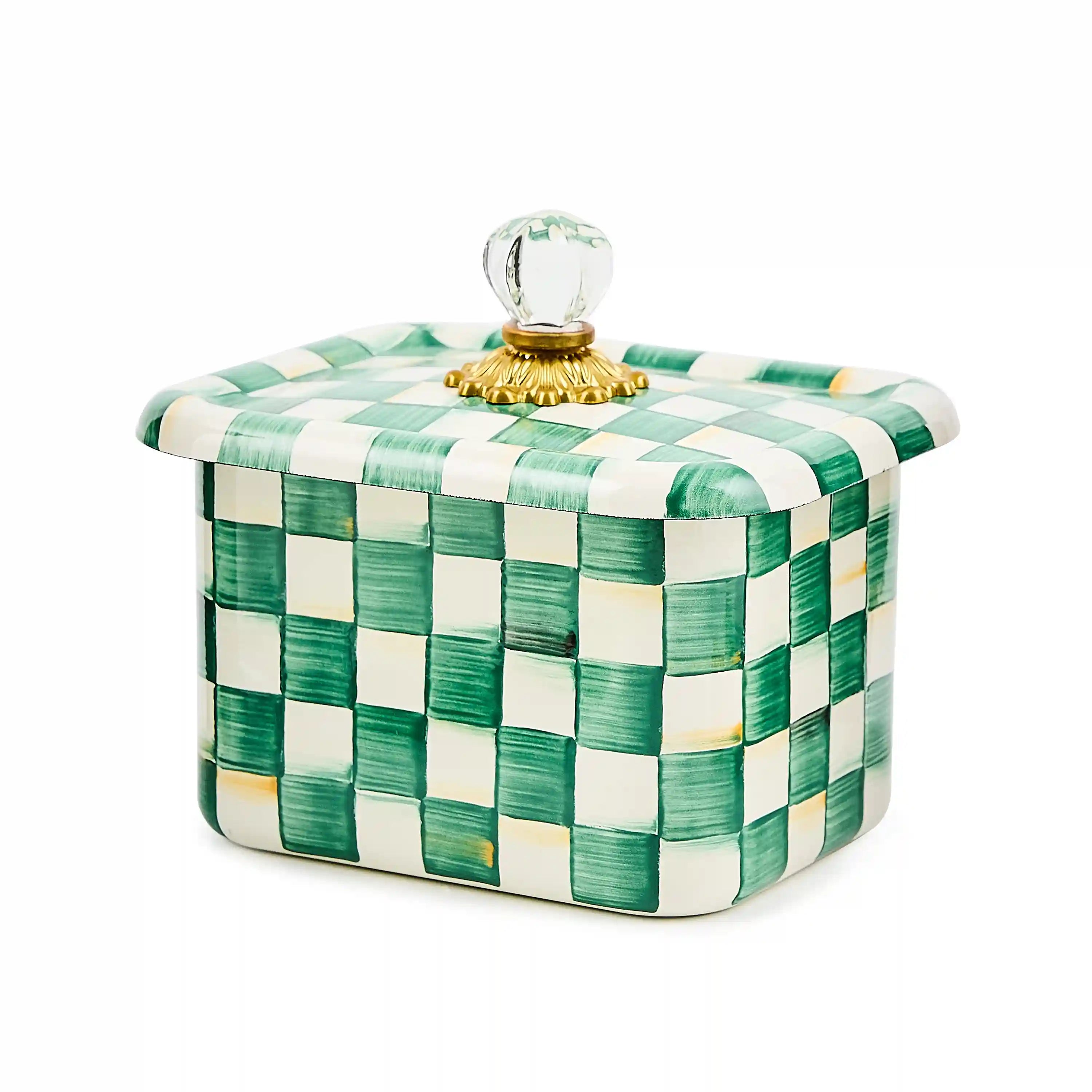 Sterling Check Recipe Box