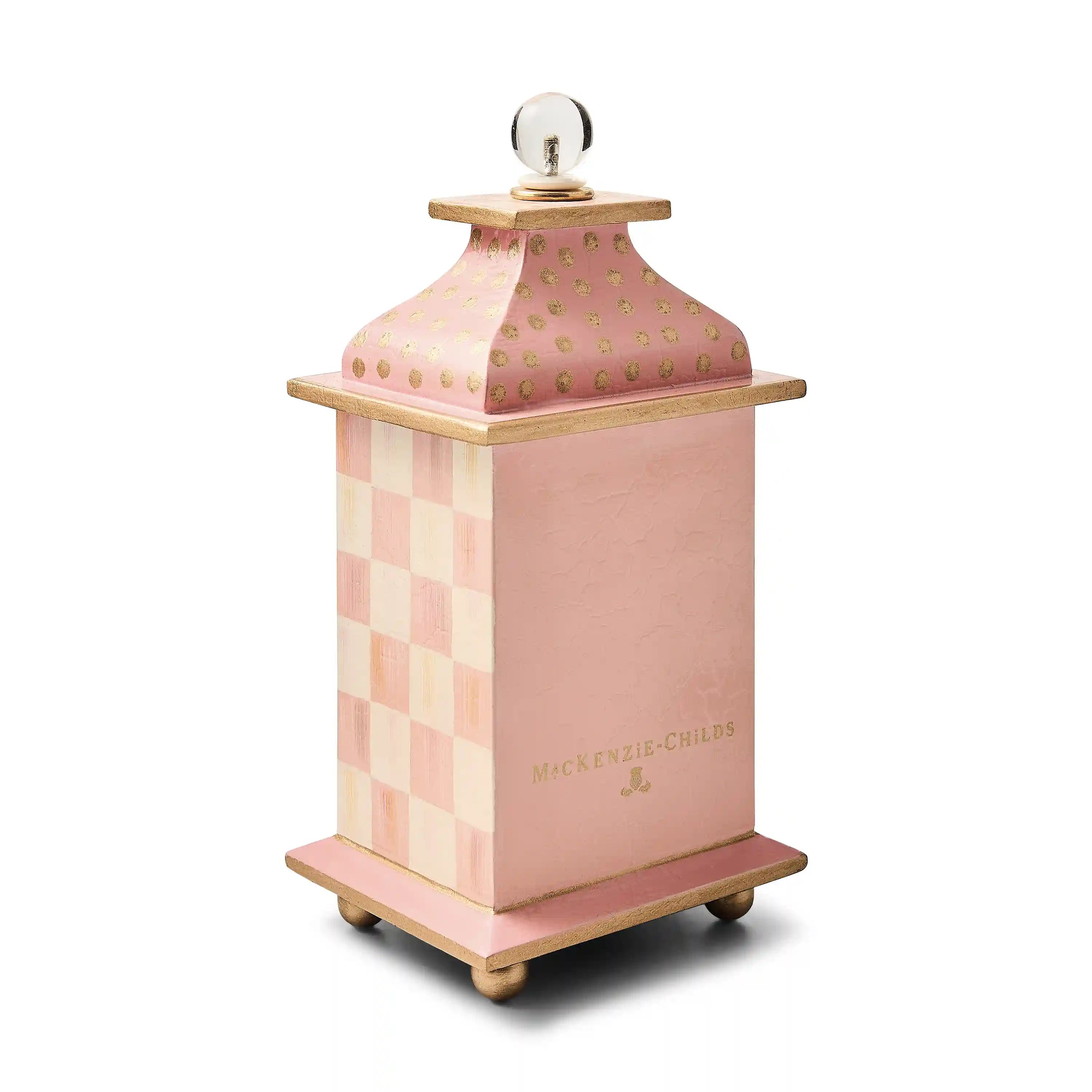 Rosy Check Desk Clock