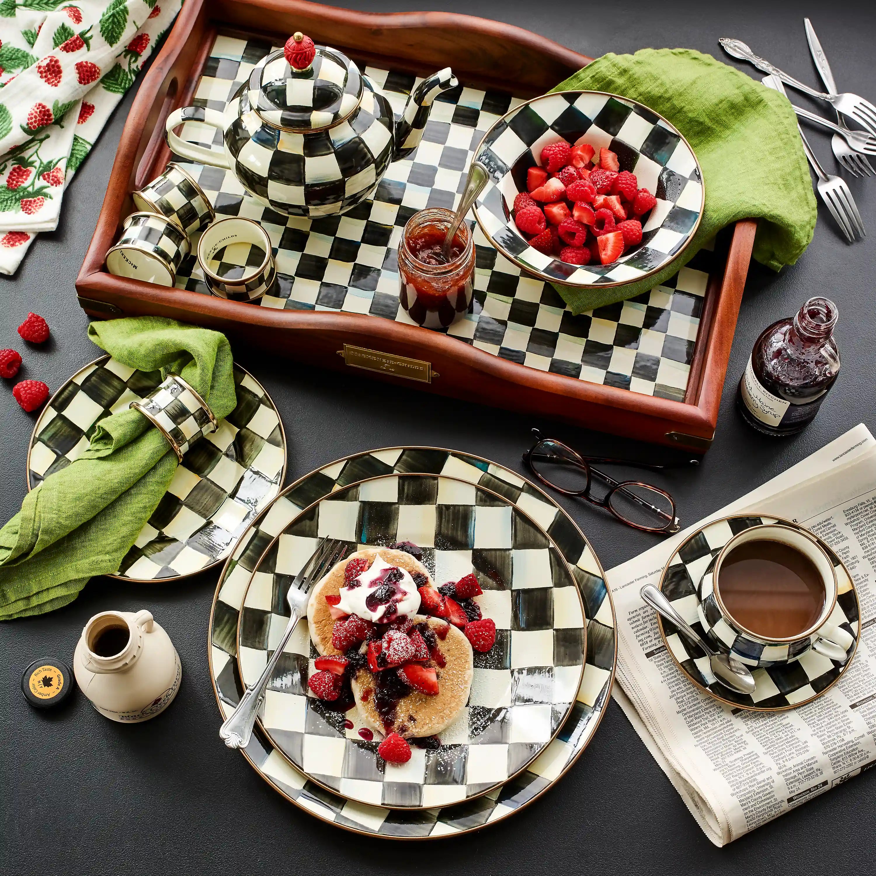 Rosy Check Saucer