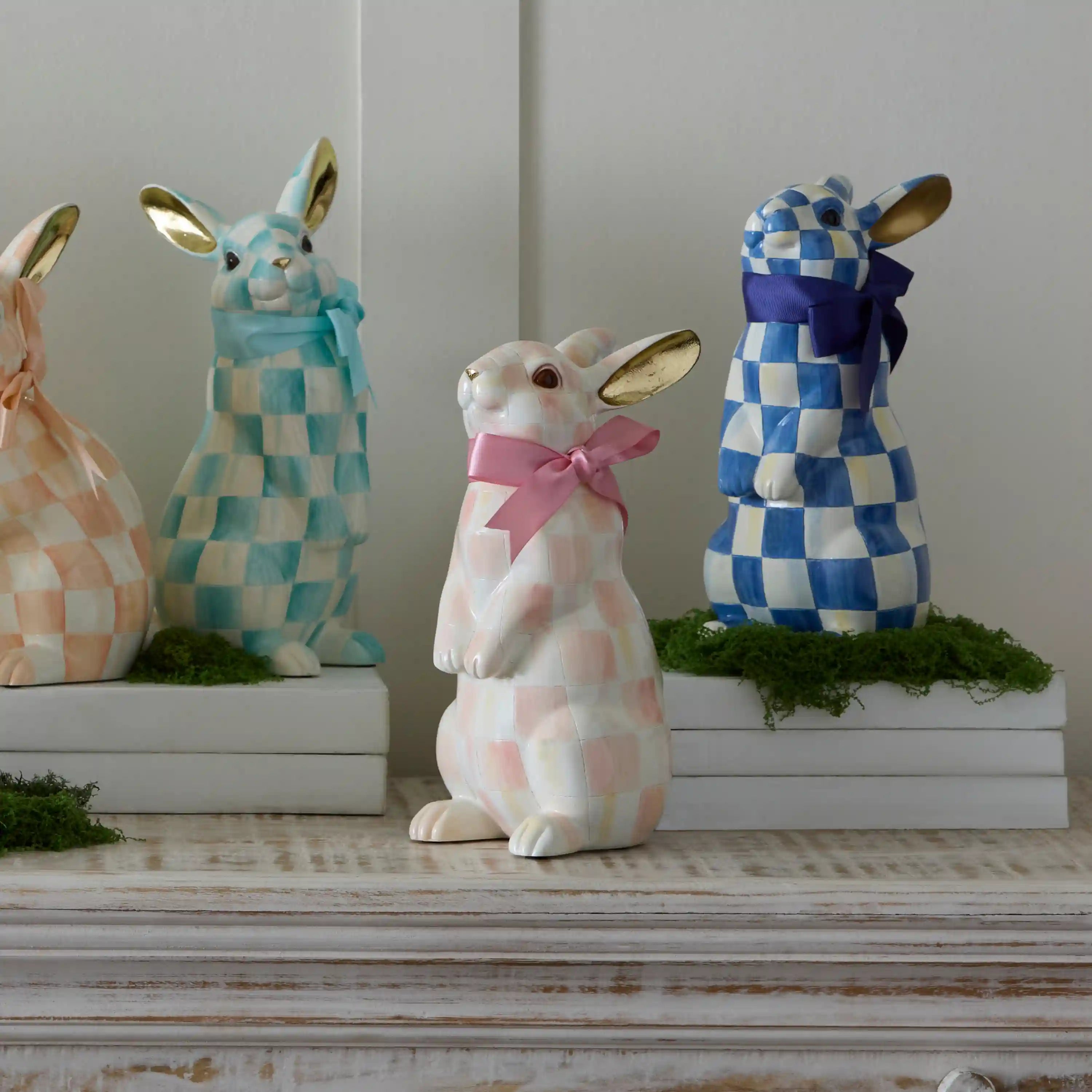 Courtly Check Resting Bunny