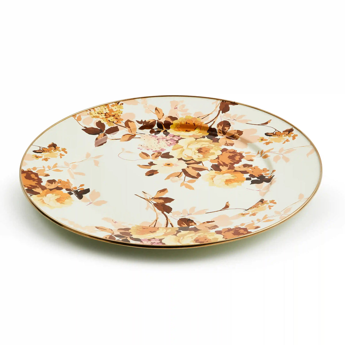 Sterling English Garden Enamel Serving Platter