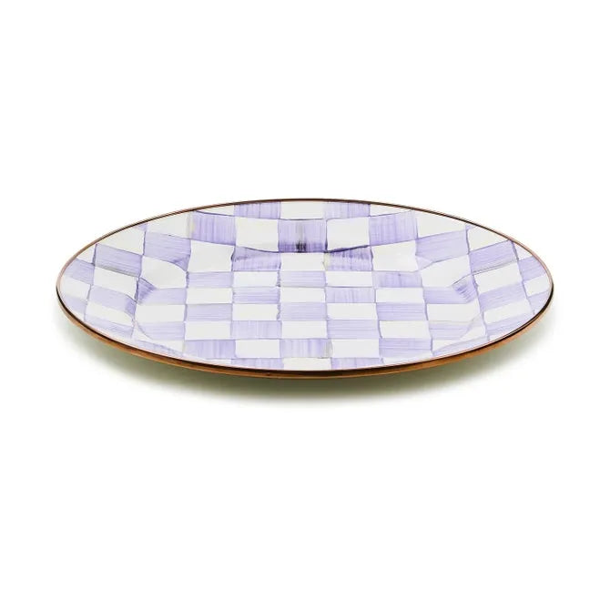 Violet Check Charger/Plate