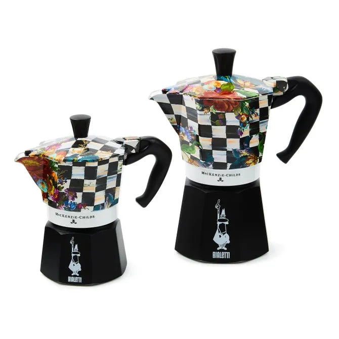 Courtly Flower Market 6 Cup Moka Pot