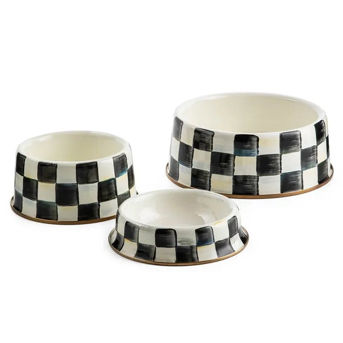 Courtly Check Medium Pet Dish