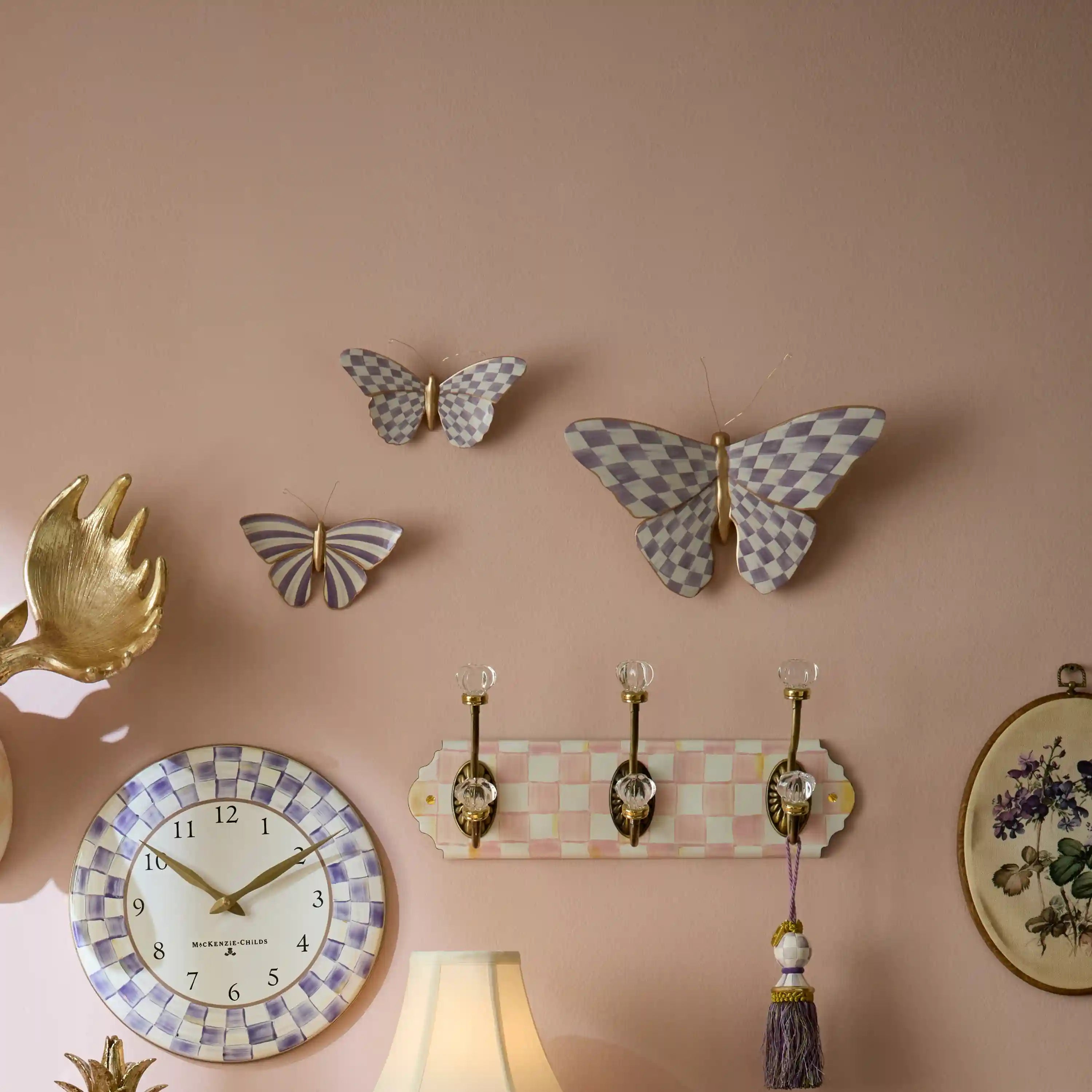 Flower Market Butterfly Wall Decor