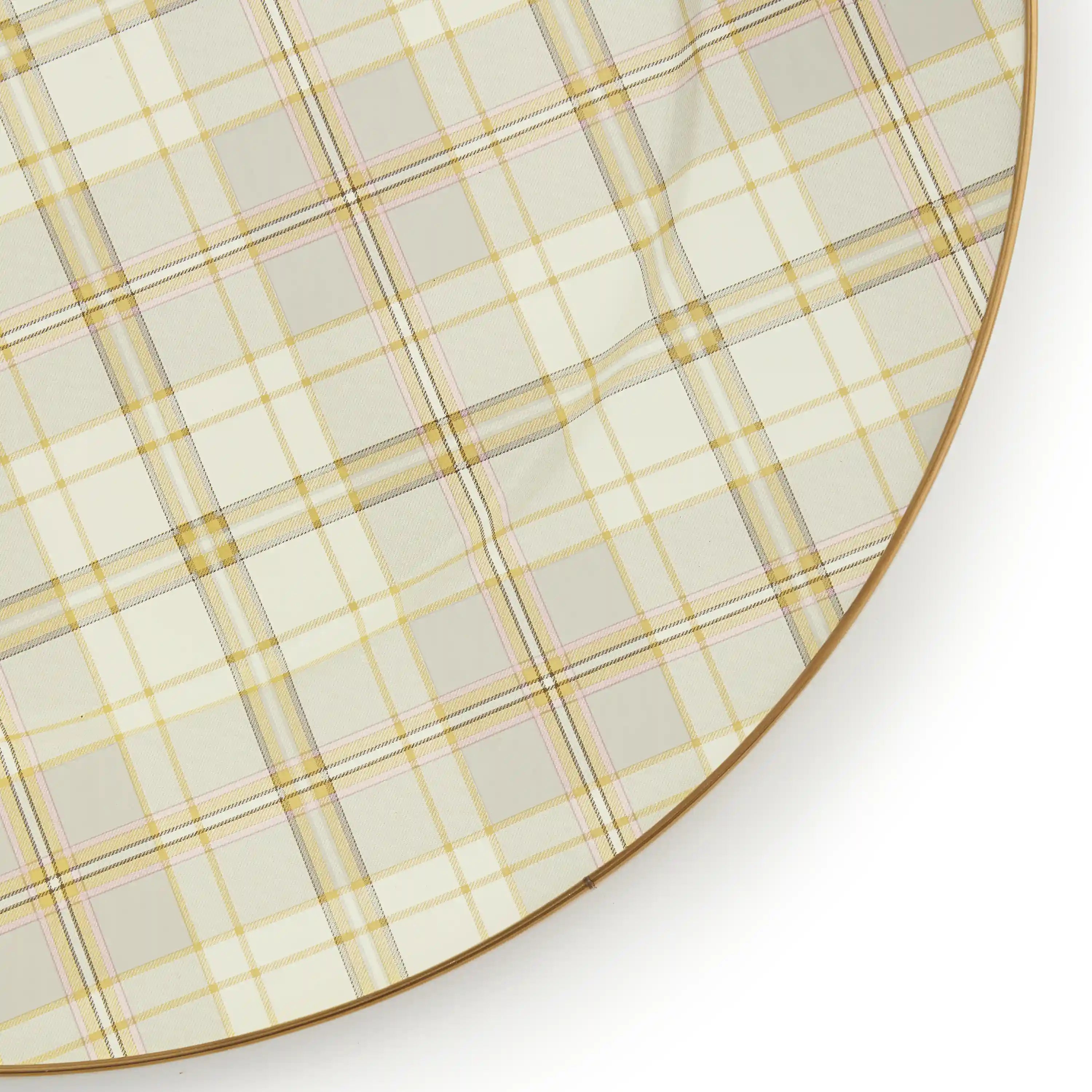 Tartan Green Serving Platter