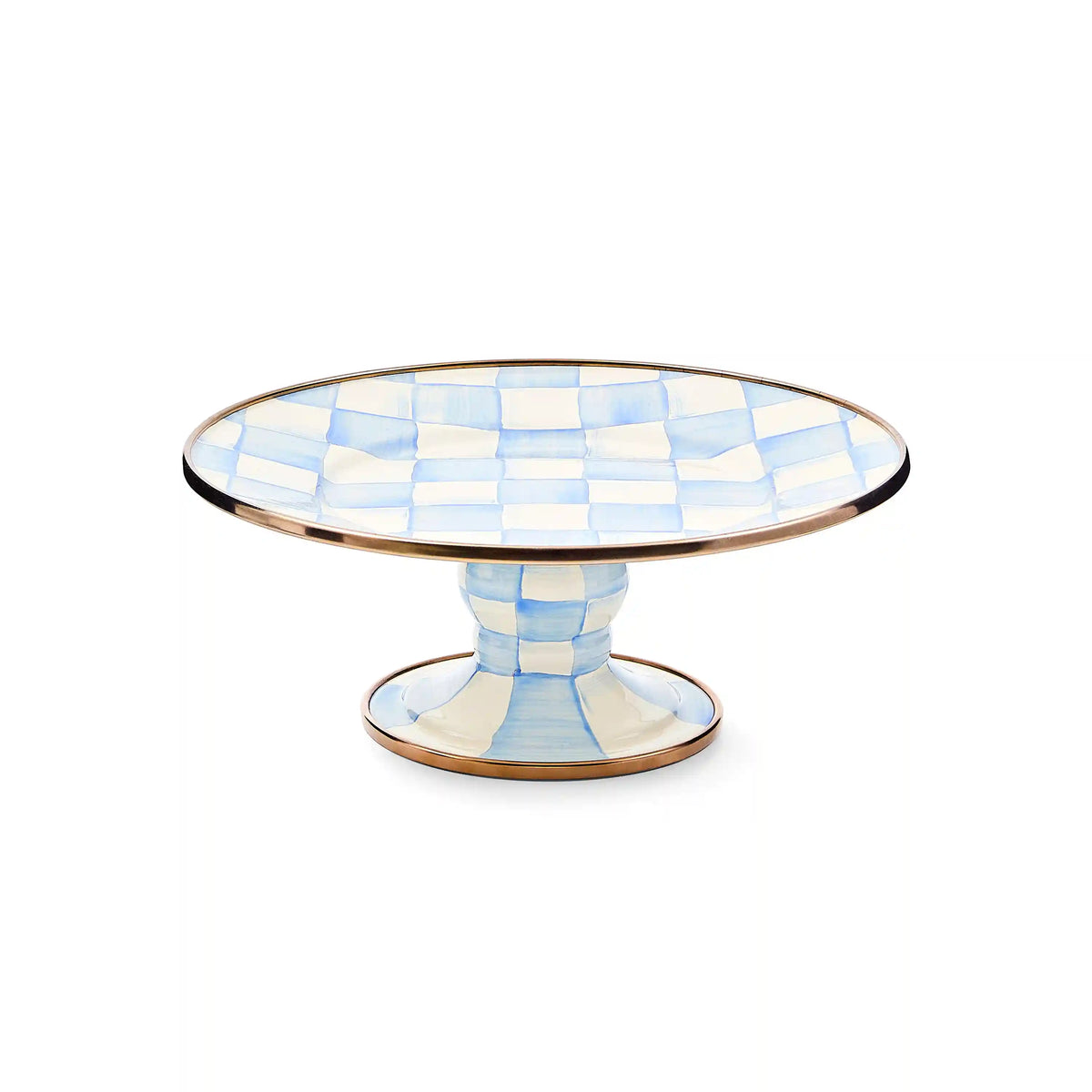 Rosy Check Small Pedestal Platter