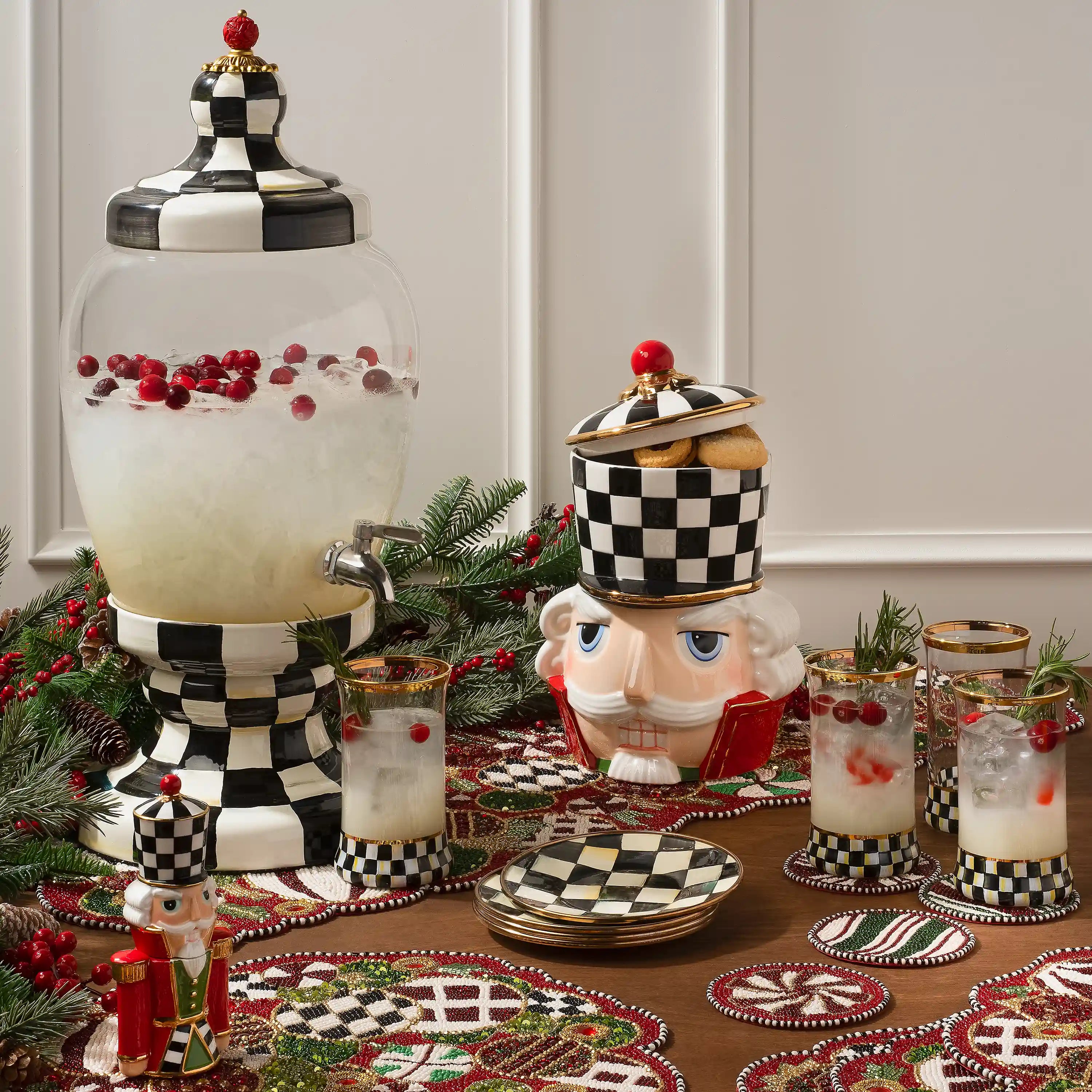 Courtly Check Beverage Hostess