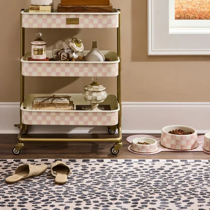 Snow Leopard 2'6" x 10' Washable Runner