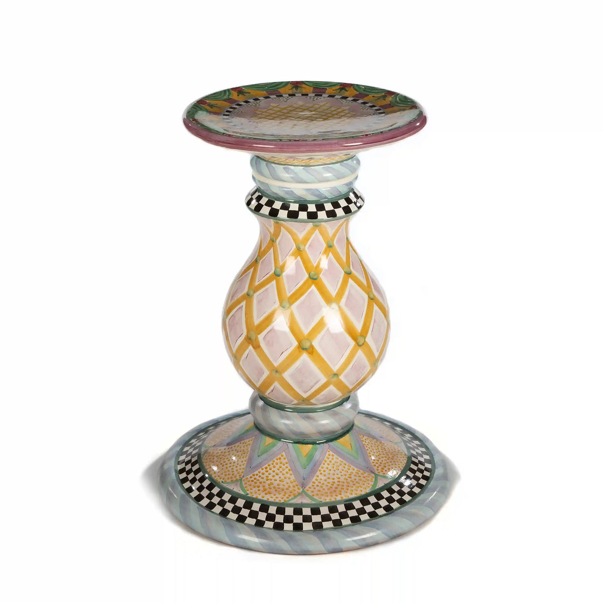 Odd Fellows Ceramic Pedestal Table Base
