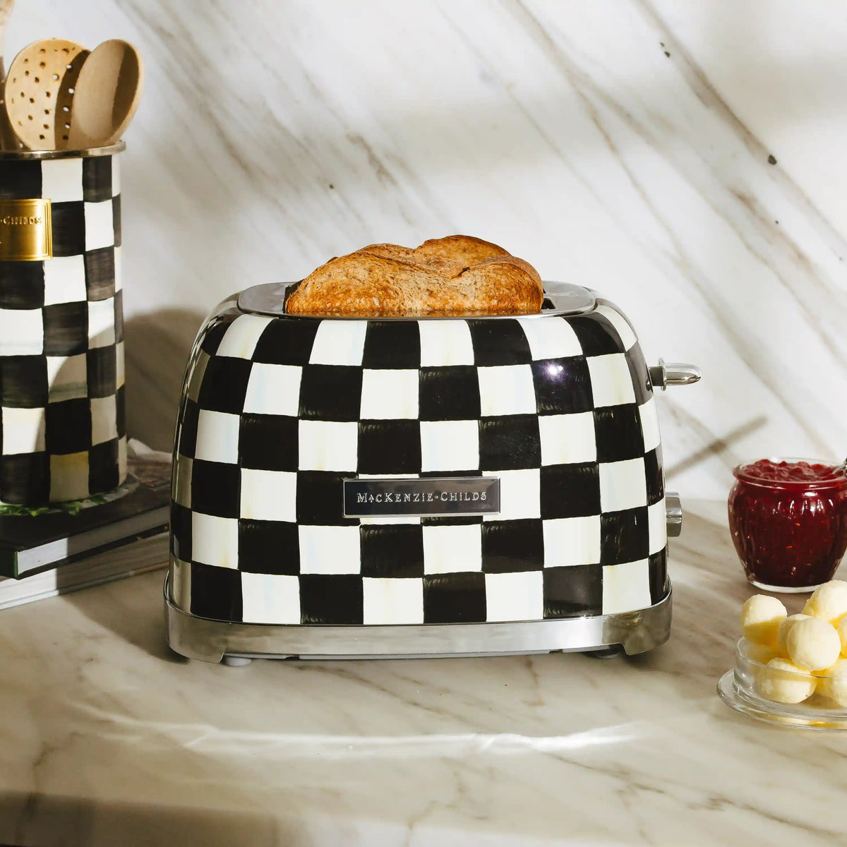 Courtly Flower Market 2-Slice Toaster