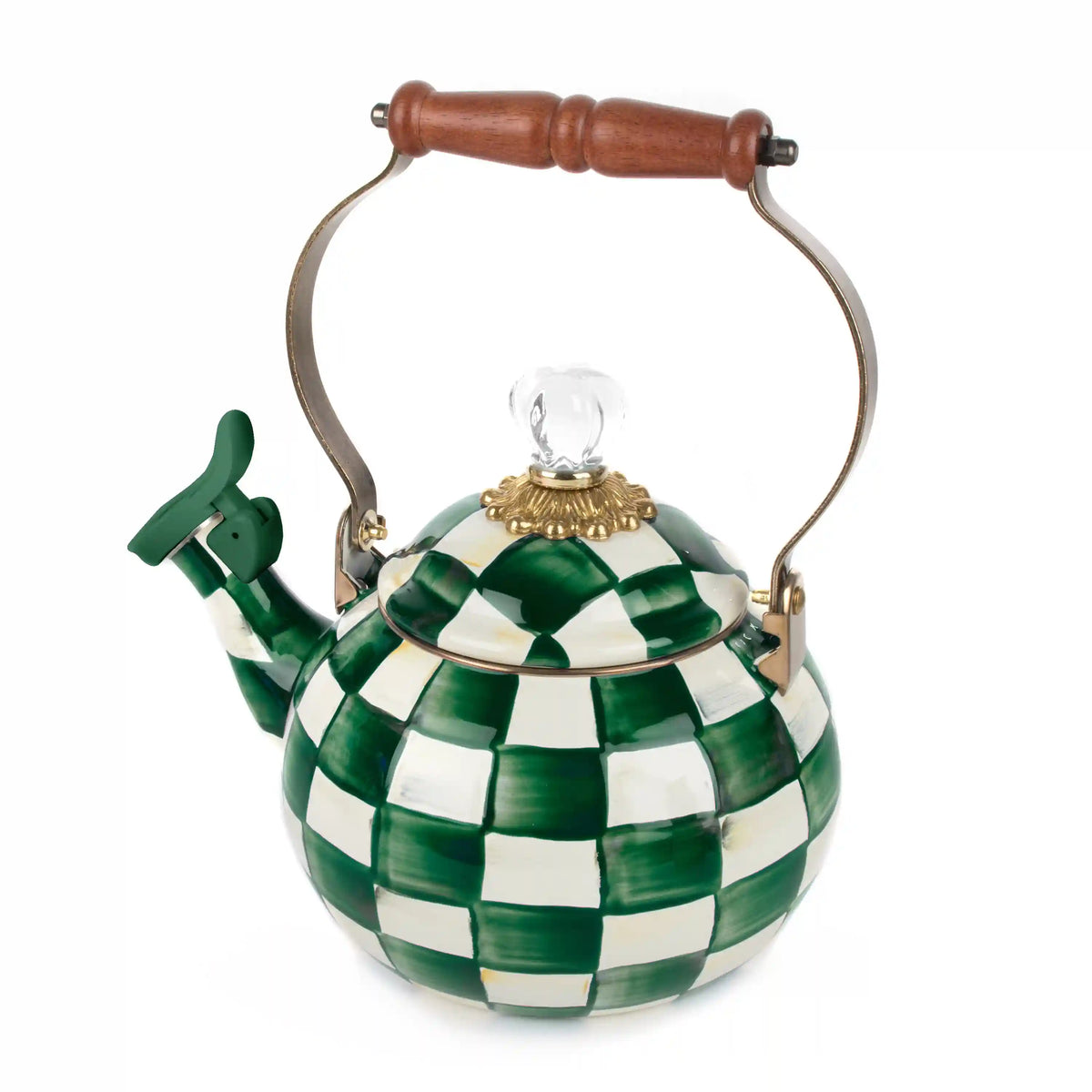 Sterling Check Whistling Tea Kettle