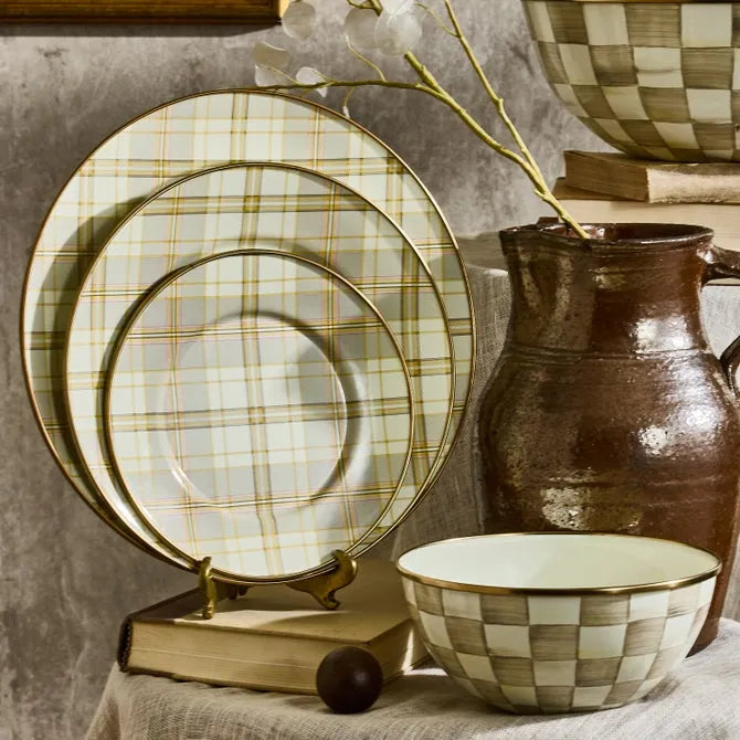 Tartan Latte Salad Plate
