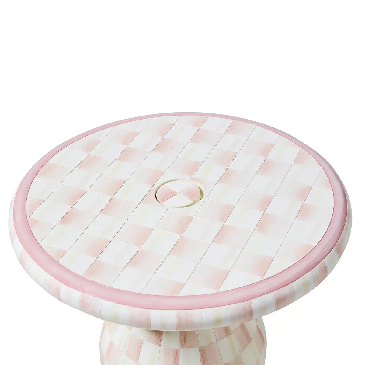 Outdoor Courtly Umbrella Stand Side Table
