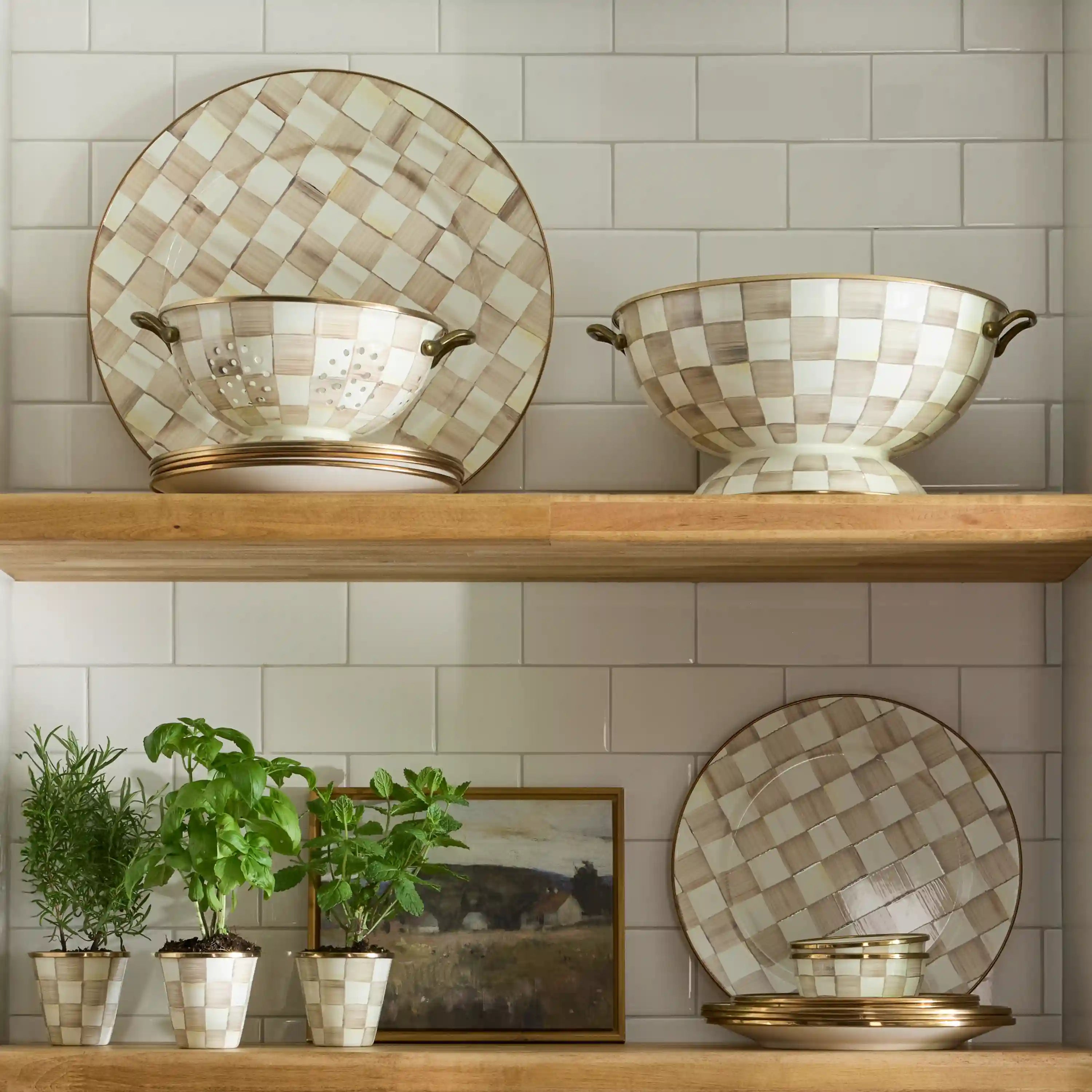 Courtly Check Everything Bowl