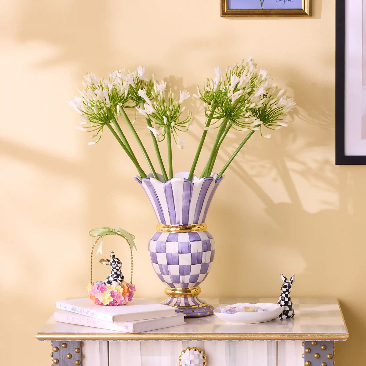 Sterling Check Great Vase