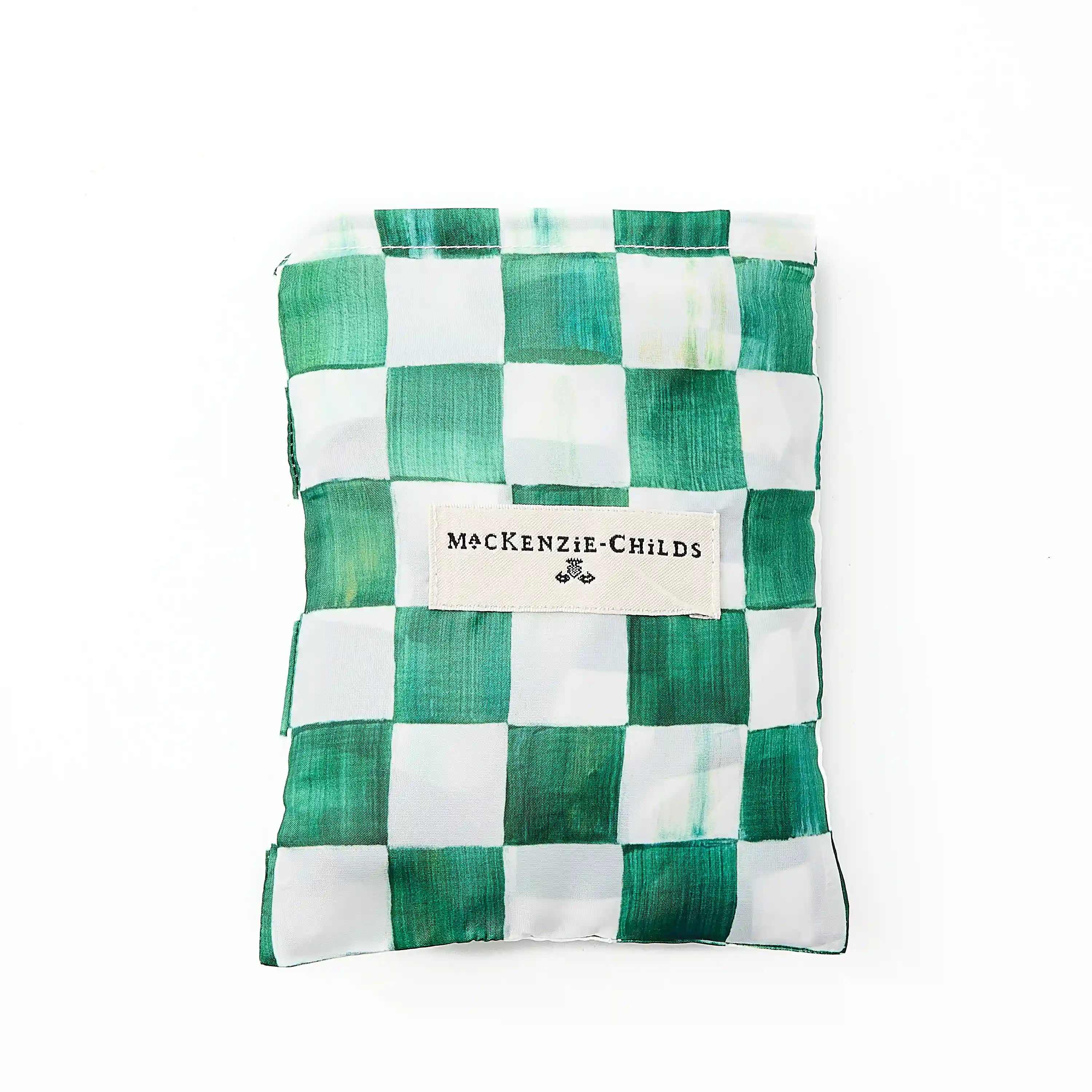 Mocha Check To Go Tote