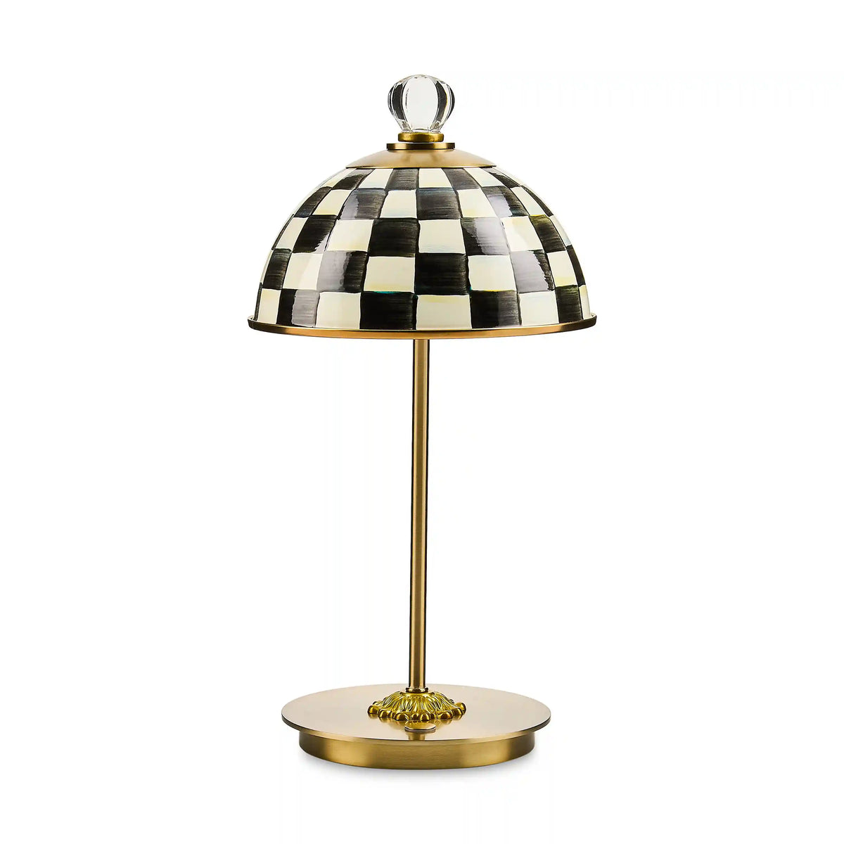 Sky Check LED Rechargeable Dome Table Lamp