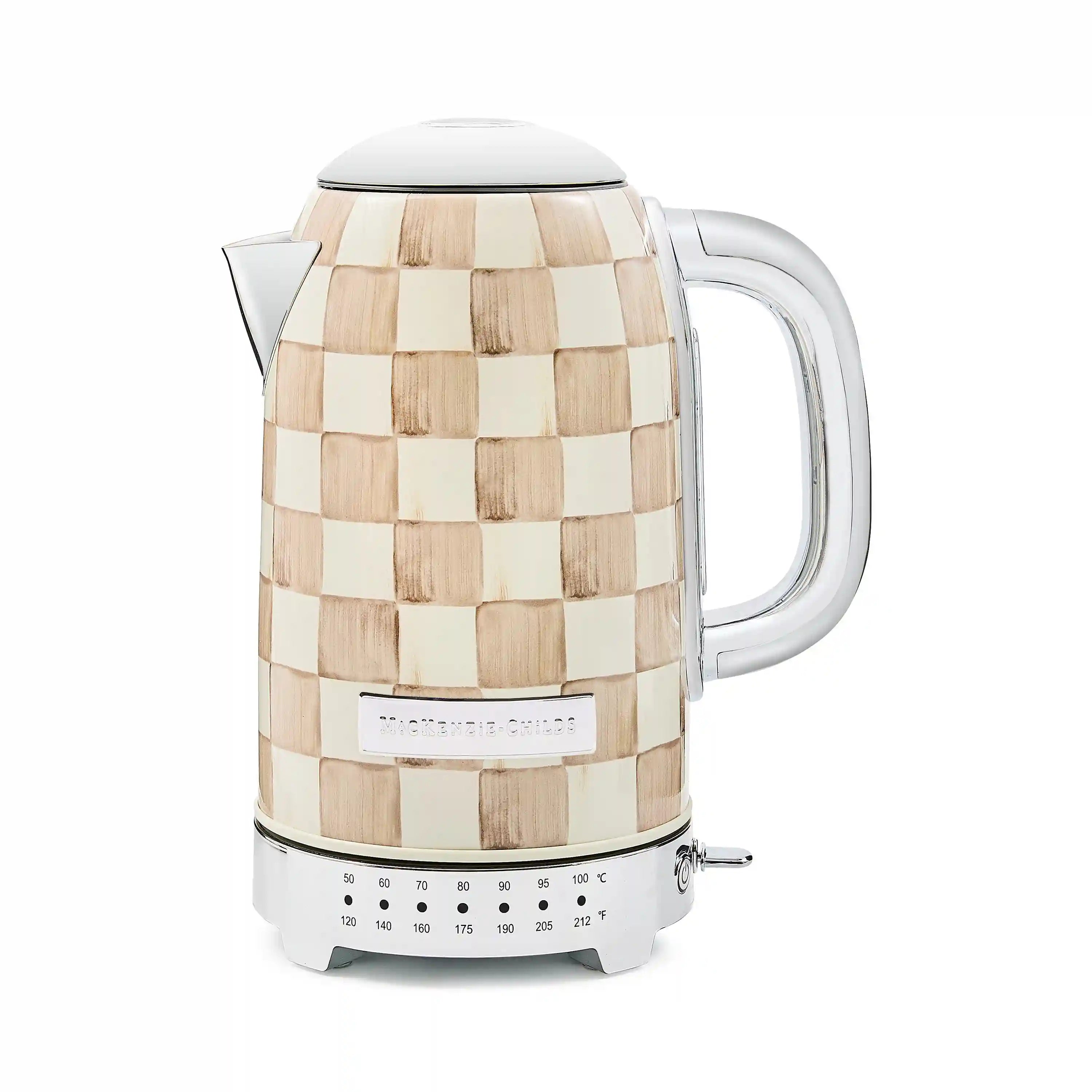 Emerald Check Electric Kettle