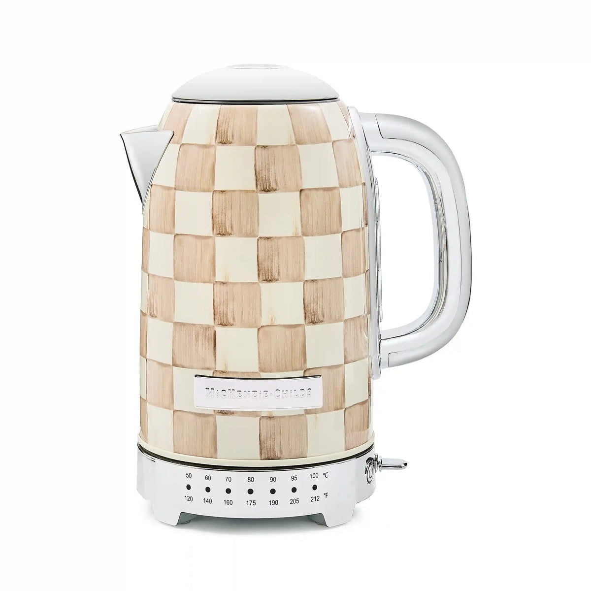 Cherry Check Electric Kettle