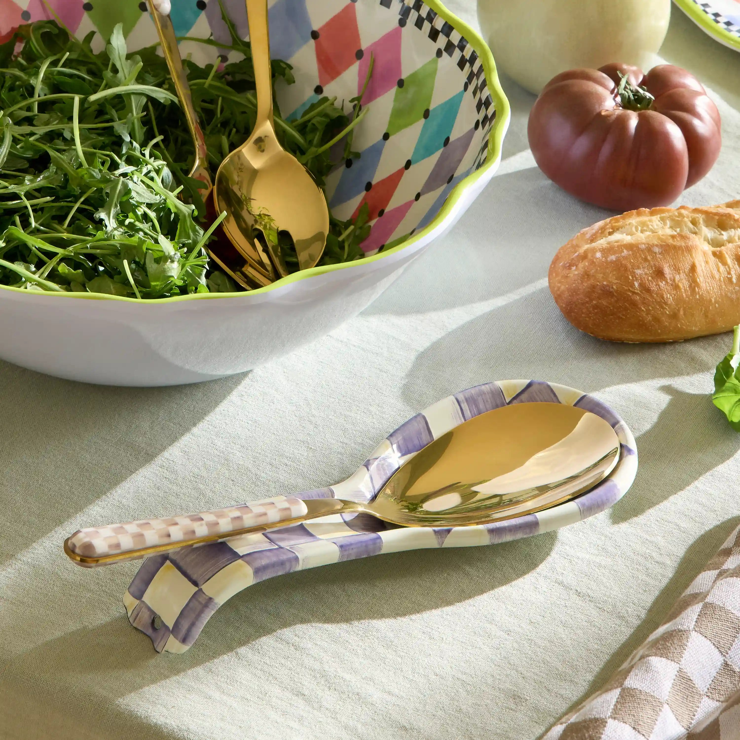 Sky Check Spoon Rest