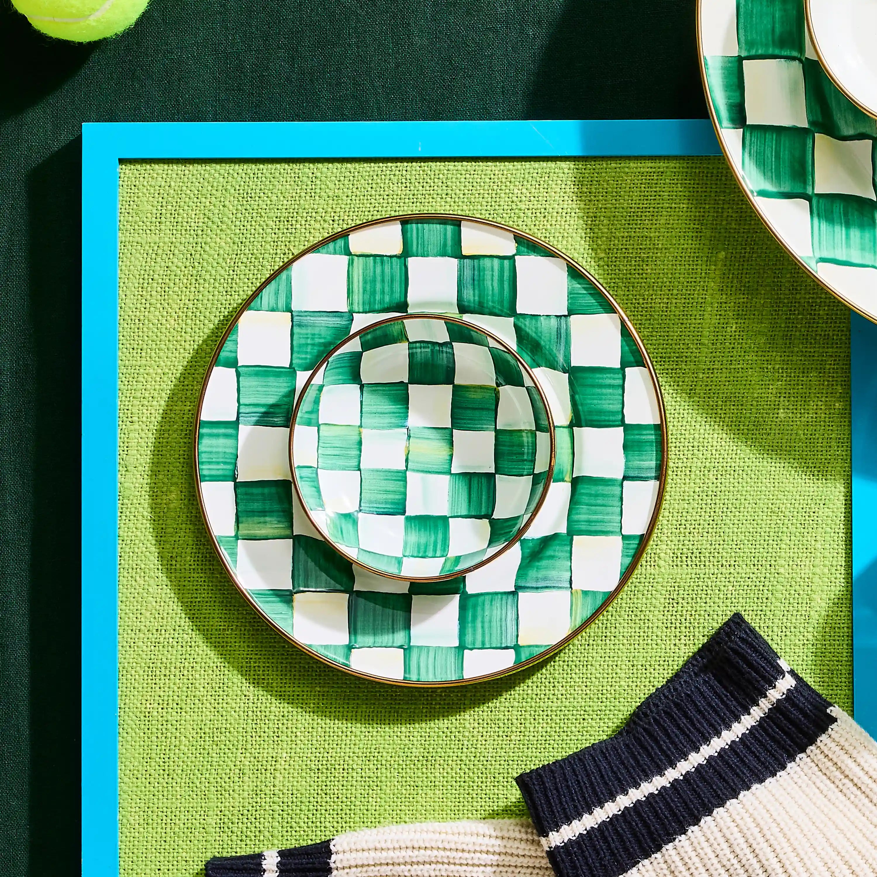 Sky Check Relish Dish