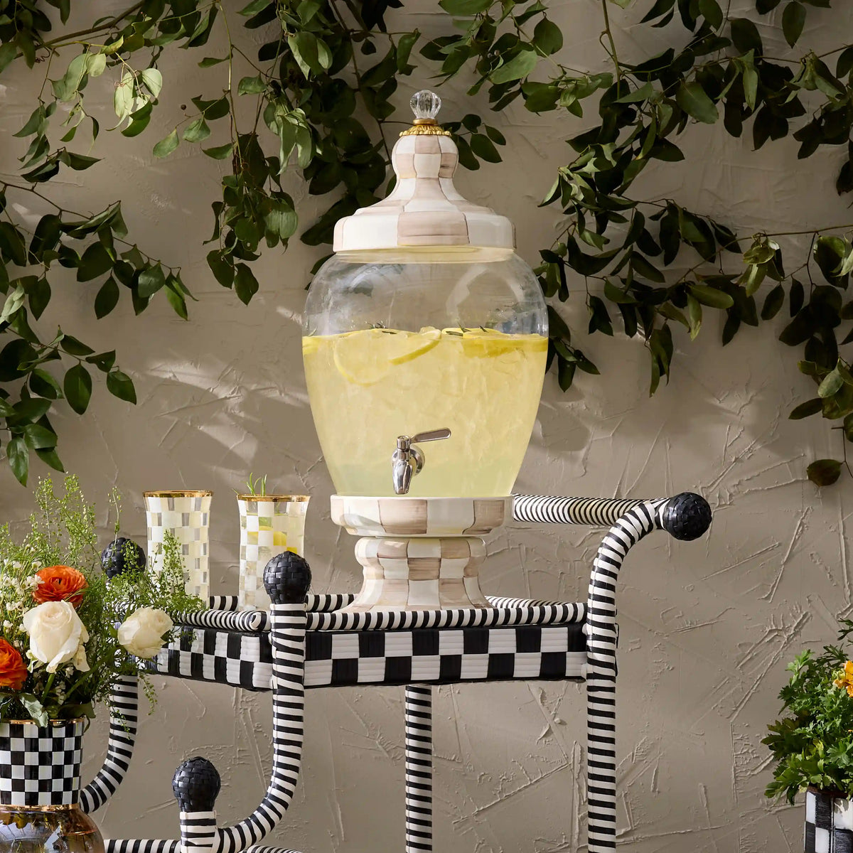 Rosy Check Beverage Hostess