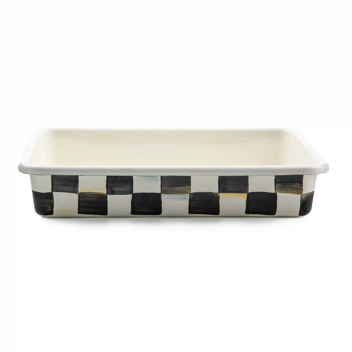 Mocha Check 9" x 13" Baking Pan