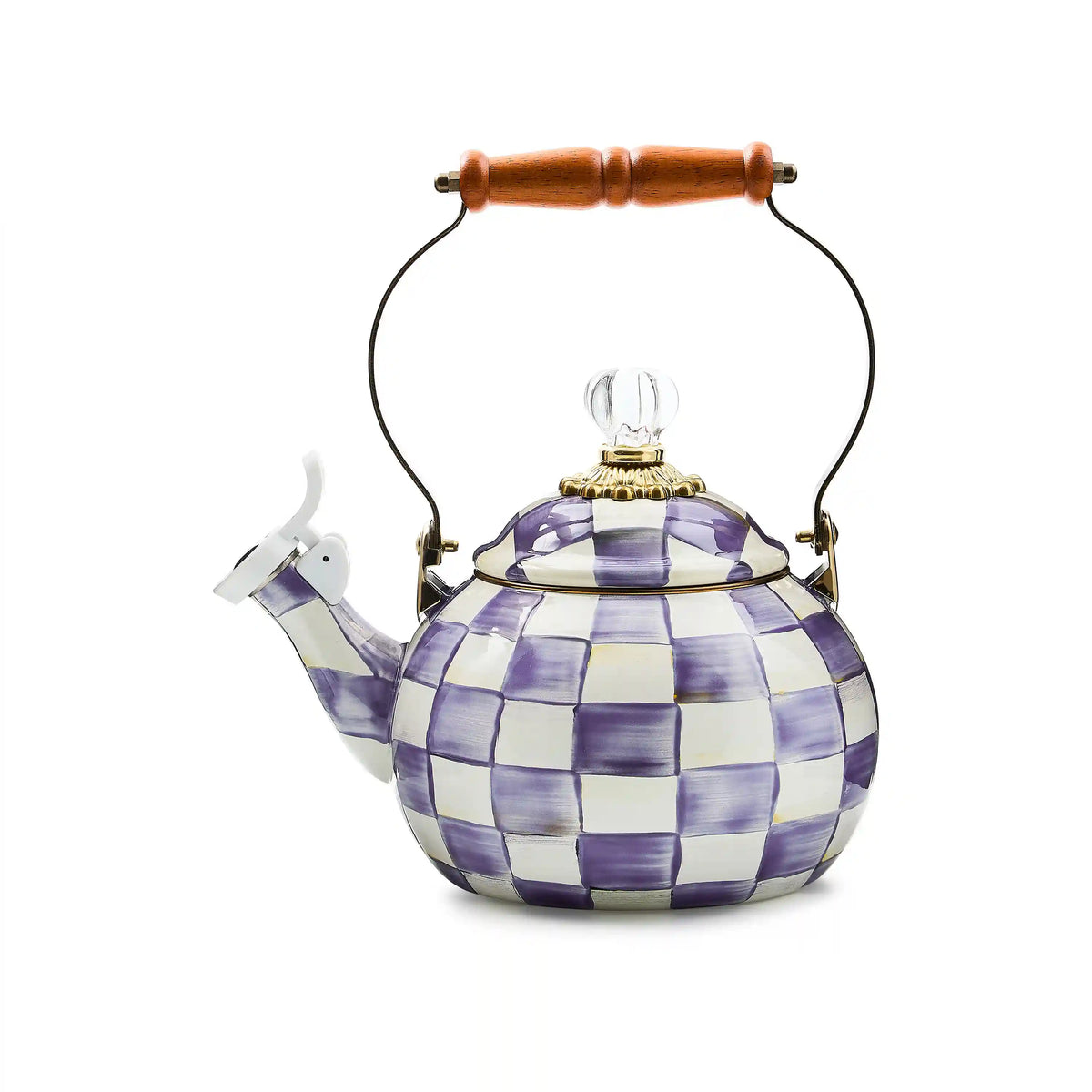 Courtly Check Whistling Tea Kettle