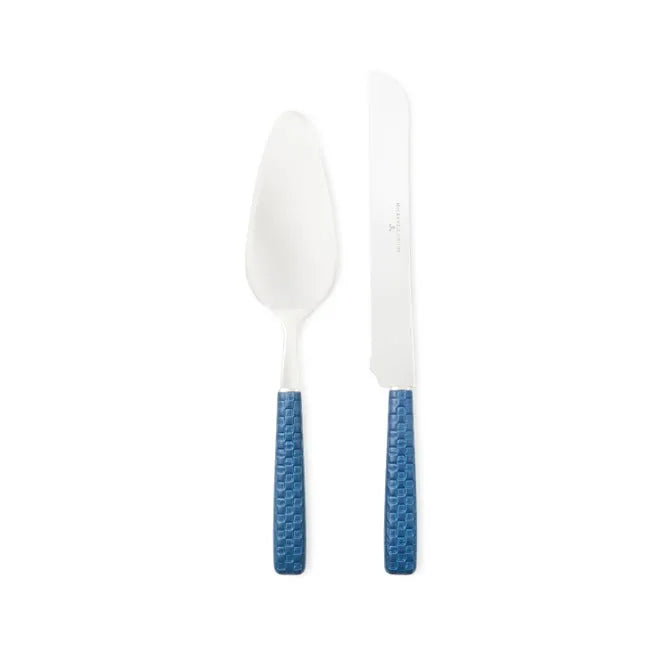 Everyday Indigo Cake Serving Set