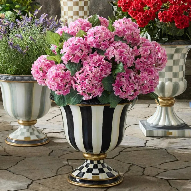 Courtly Stripe Urn