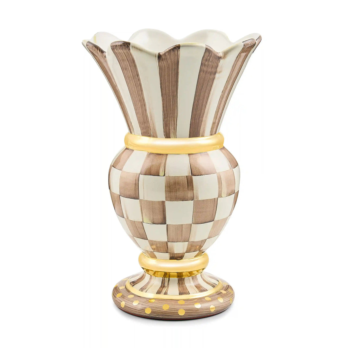 Royal Check Great Vase