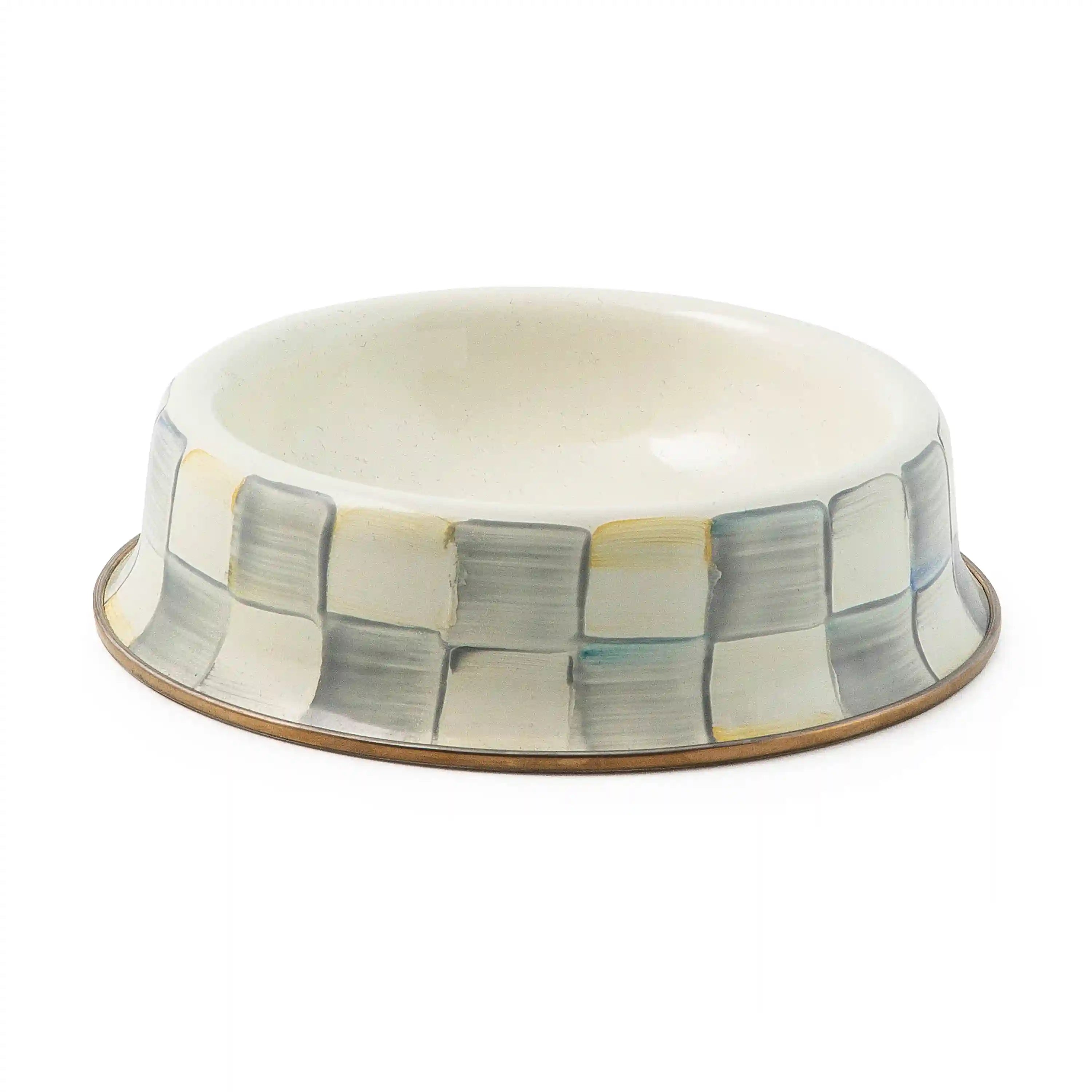Rosy Check Large Pet Dish