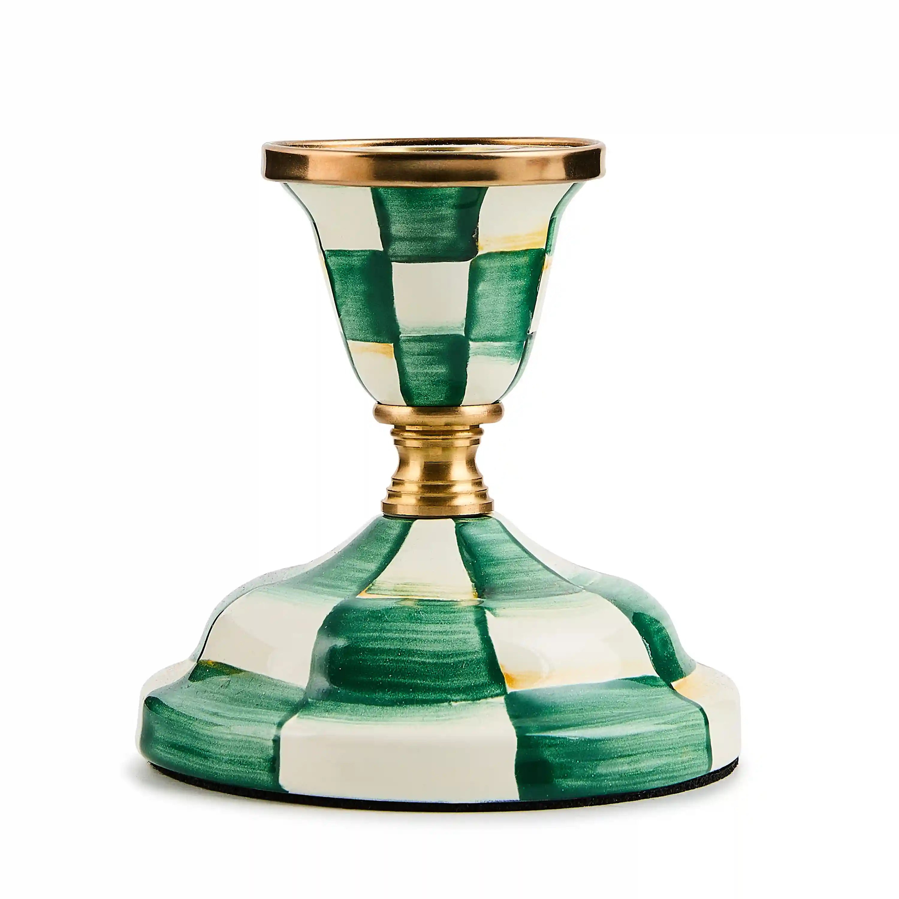 Rosy Check Large Candlestick