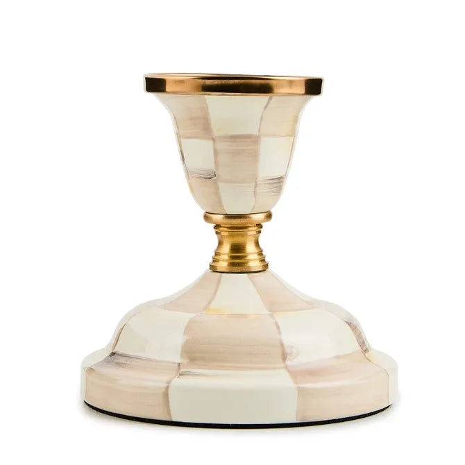 Mocha Check Short Candlestick
